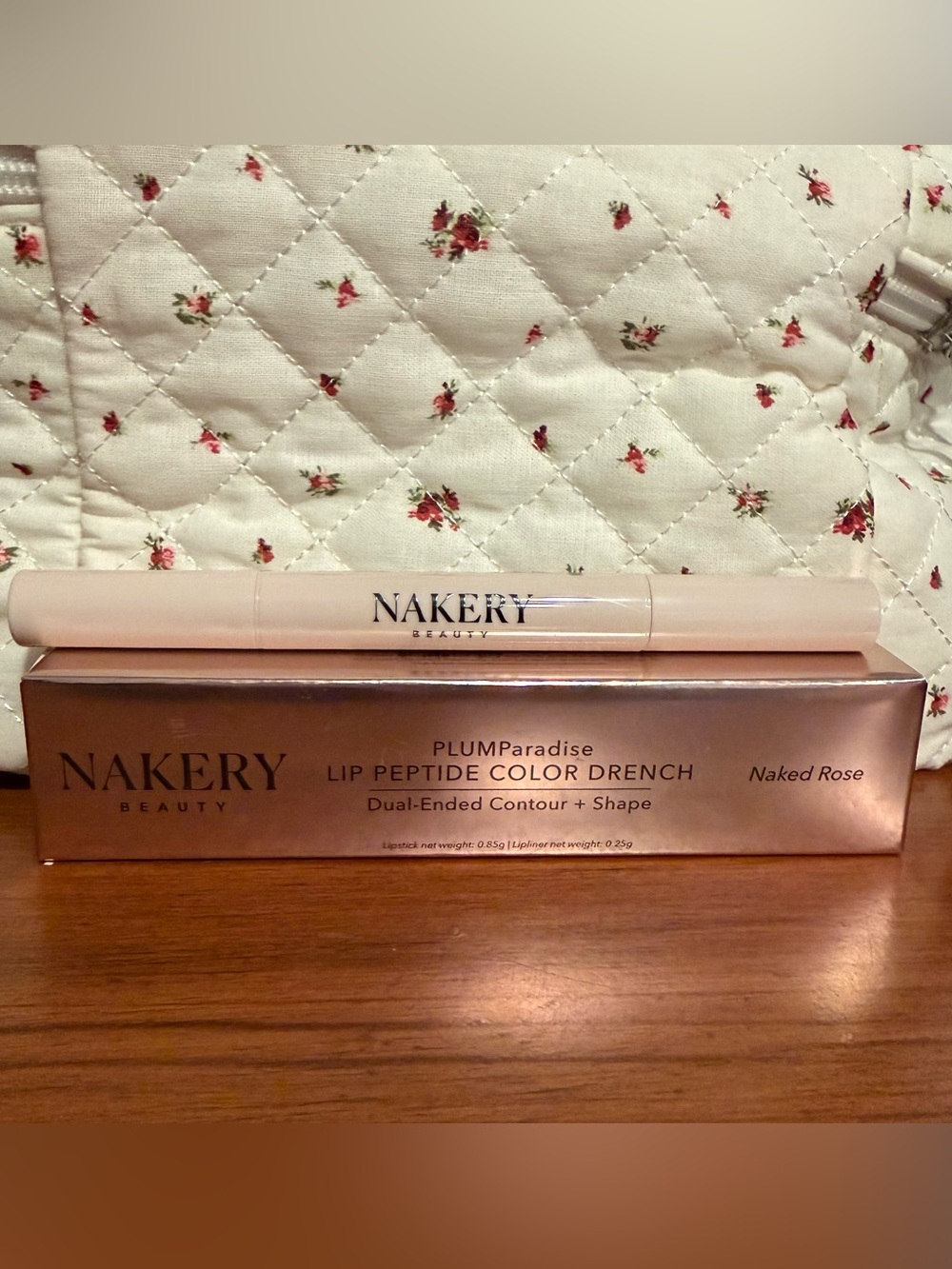 Nakery Beauty Lip Peptide Color Drench - Naked Rose